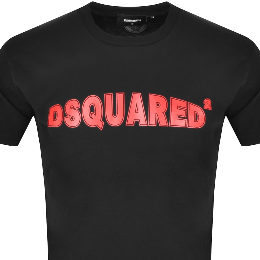 DSQUARED2 Logo T Shirt Black